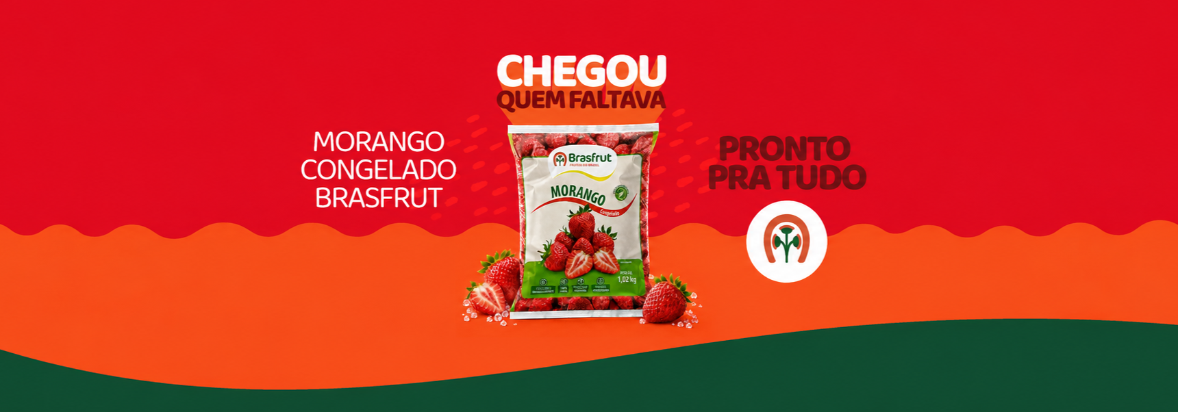Morango Congelado Brasfrut
